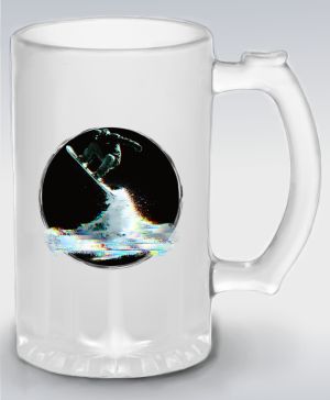 Glitch jízda, snowboard