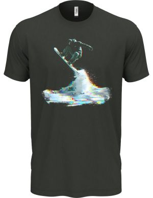 Glitch jízda, snowboard