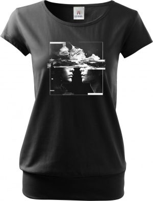 Glitch láska, bílý tisk