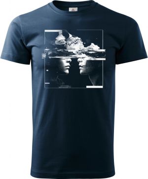 Glitch láska, bílý tisk