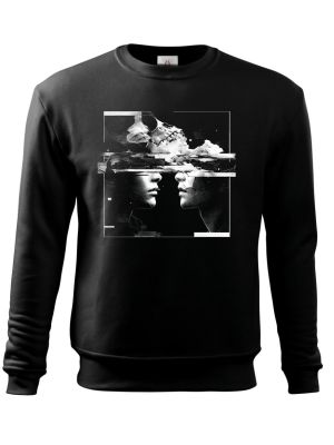 Glitch láska, bílý tisk