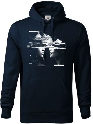 Glitch láska, bílý tisk