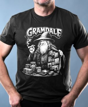 Gramdalf, bílý potisk