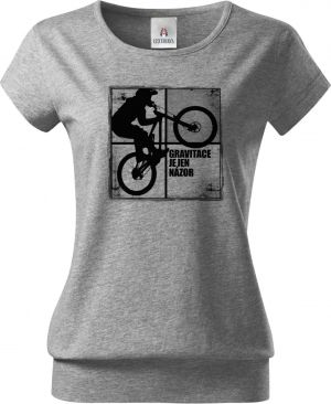 Gravitace je jen názor, černý tisk