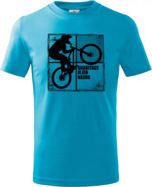 Gravitace je jen názor, černý tisk