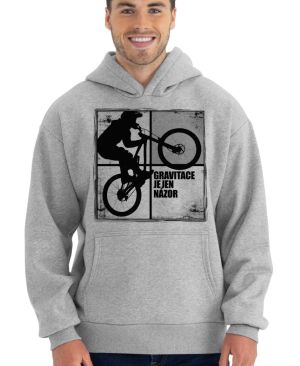 Gravitace je jen názor, černý tisk