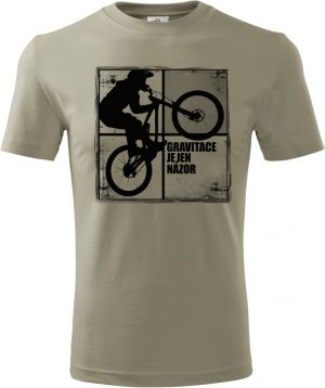 Gravitace je jen názor, černý tisk