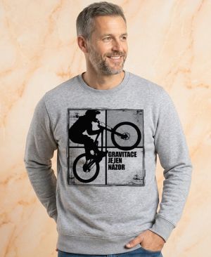 Gravitace je jen názor, černý tisk