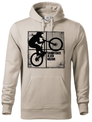 Gravitace je jen názor, černý tisk