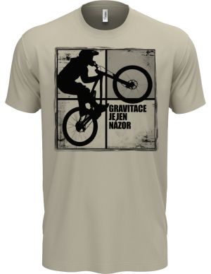 Gravitace je jen názor, černý tisk