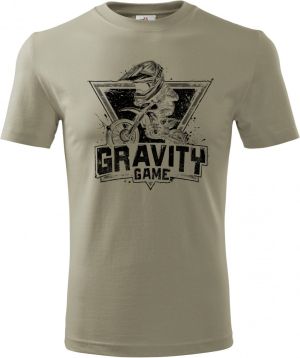 Gravity game, černý tisk