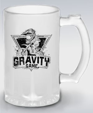Gravity game, černý tisk