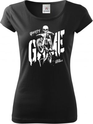 Gravity Game, Enduro, Motocross, Quad, V2, bílý tisk