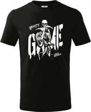 Gravity Game, Enduro, Motocross, Quad, V2, bílý tisk