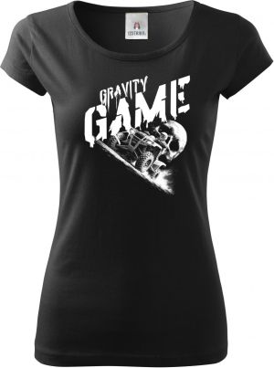 Gravity Game. Quad, ATV, bílý tisk, v1