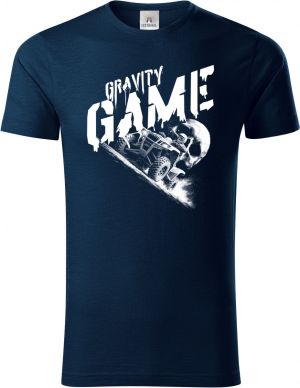 Gravity Game. Quad, ATV, bílý tisk, v1