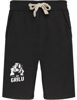 Grilovačka Šéf Grilu, bílý potisk