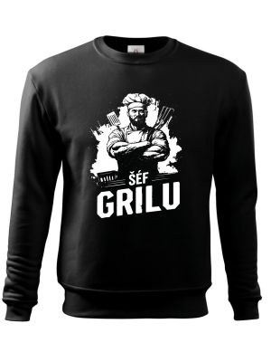 Grilovačka Šéf Grilu, bílý potisk