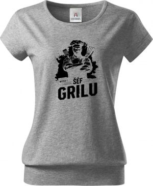 Grilovačka Šéf Grilu, černý potisk