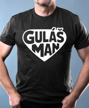 Guláš man, V1, bílý tisk