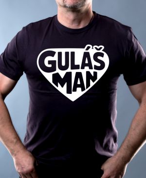 Guláš man, V1, bílý tisk