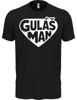 Guláš man, V1, bílý tisk