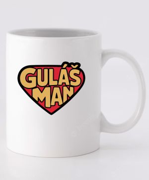 Guláš man, V1, černý tisk