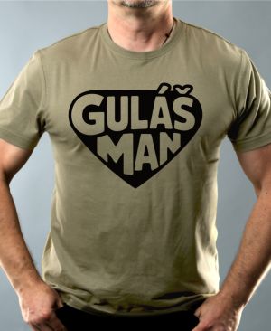 Guláš man, V1, černý tisk
