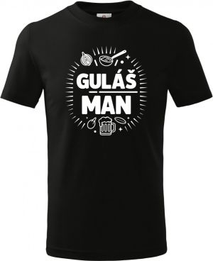 Guláš man, V2, bílý tisk