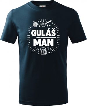 Guláš man, V2, bílý tisk