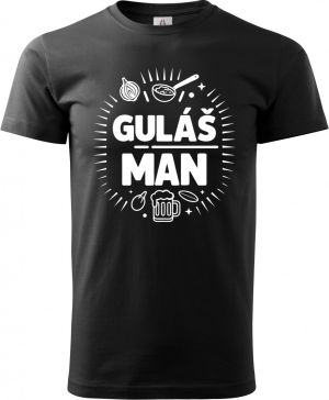 Guláš man, V2, bílý tisk