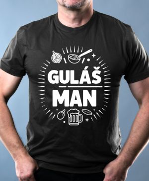 Guláš man, V2, bílý tisk