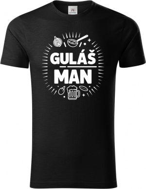 Guláš man, V2, bílý tisk