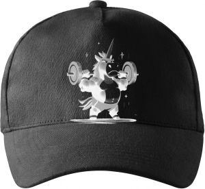 Gym horn, bílý potisk