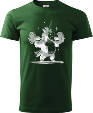 Gym horn, bílý potisk