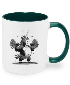 Gym horn, černý potisk