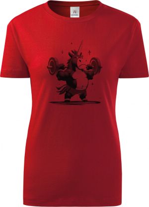 Gym horn, černý potisk