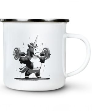 Gym horn, černý potisk