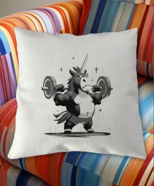 Gym horn, černý potisk
