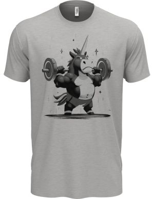 Gym horn, černý potisk