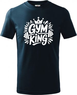 Gym king, bilý potisk