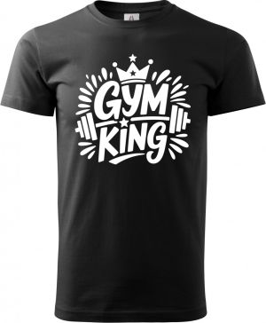 Gym king, bilý potisk