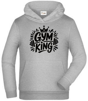 Gym king, černý potisk