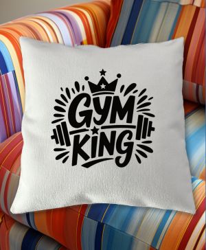 Gym king, černý potisk