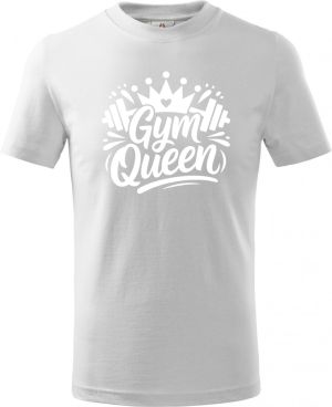 Gym Queen, bílý potisk