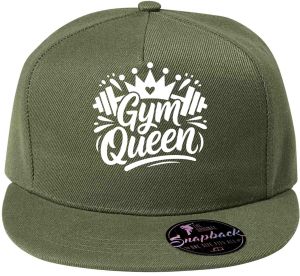 Gym Queen, bílý potisk