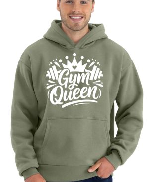 Gym Queen, bílý potisk