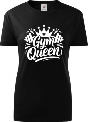 Gym Queen, bílý potisk