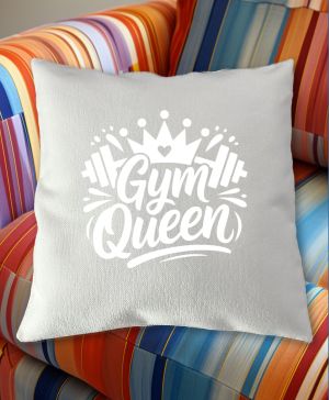 Gym Queen, bílý potisk