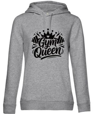 Gym Queen, černý potisk